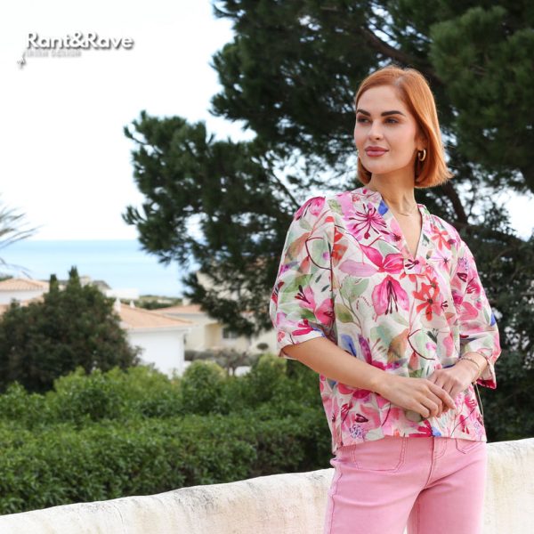 Rant & Rave East Top Pink