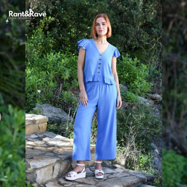 Rant & Rave Lois Co-Ord Blue