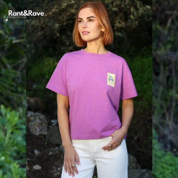 Rant & Rave Malise Tee Purple