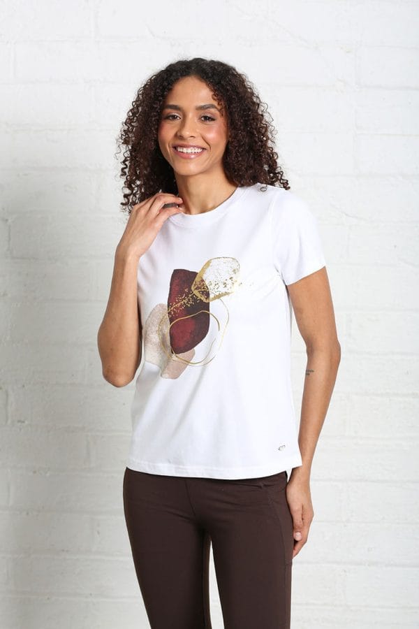 Relax & Renew Rosalie Tee White