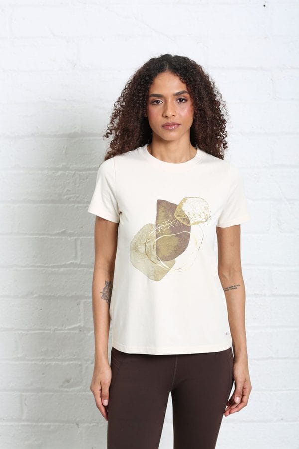 Relax & Renew Rosalie Tee Creamr
